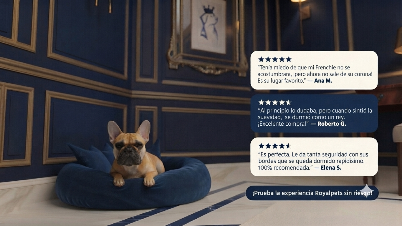 Cama Premium Antiestrés Royalpets