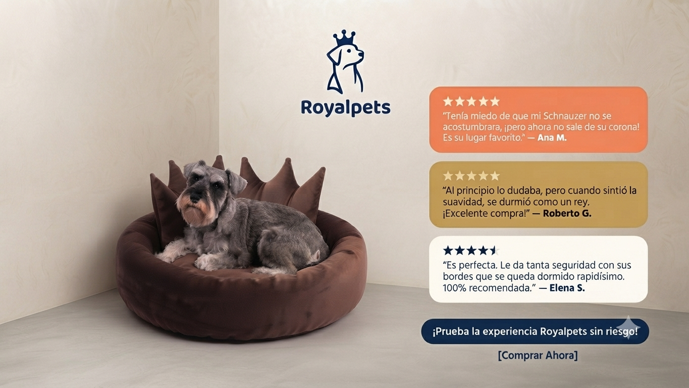 Cama Premium Antiestrés Royalpets